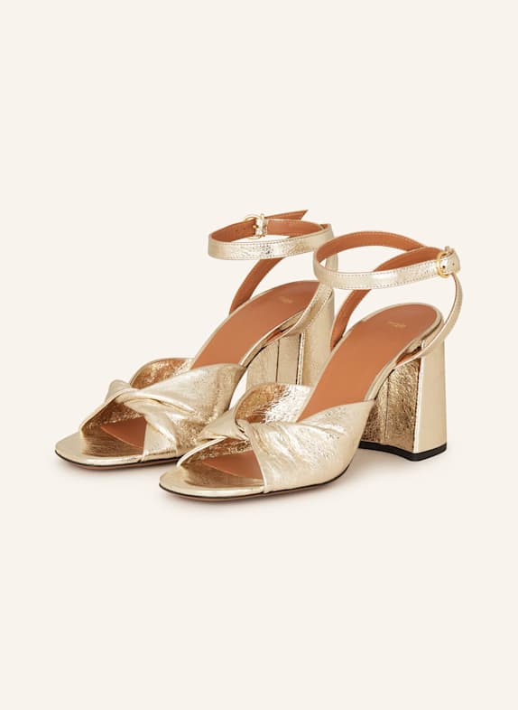 maje Sandaletten GOLD