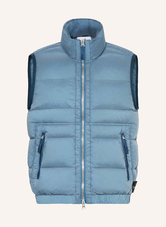 STONE ISLAND Daunenweste BLAU