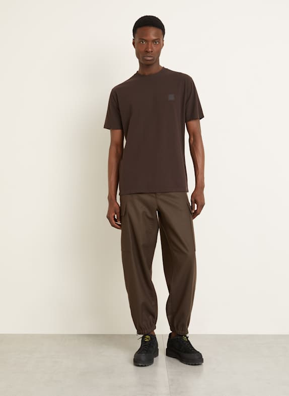 STONE ISLAND T-Shirt GHOST DUNKELBRAUN