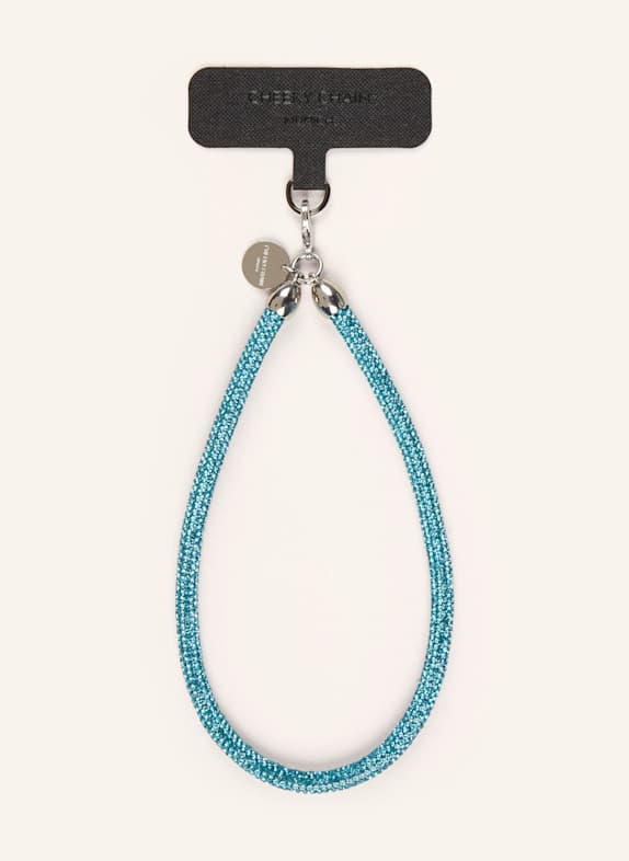 CHEEKY CHAIN MUNICH Smartphone-Anhänger ESTELLE HELLBLAU