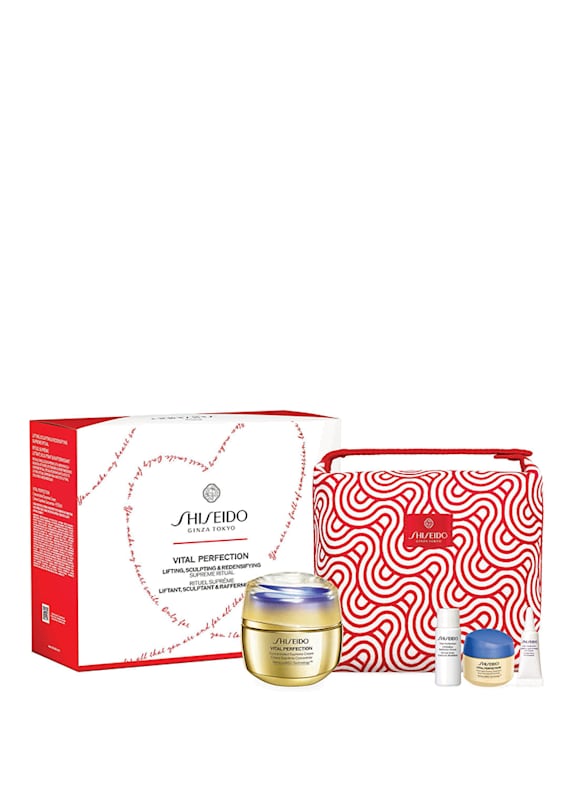 SHISEIDO VITAL PERFECTION LIFTING, SCULPTING & REDENSIFYING SUPREME RITUAL