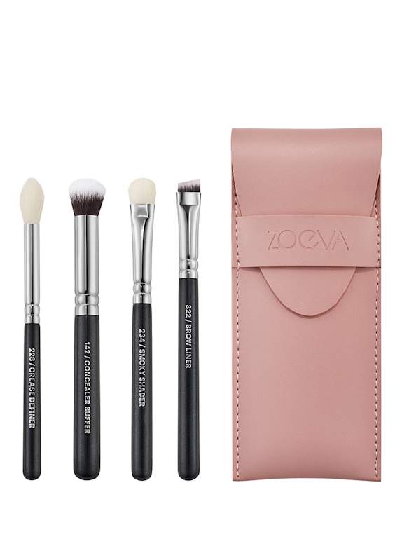 ZOEVA SET OF 4 MINI EYE BRUSHES