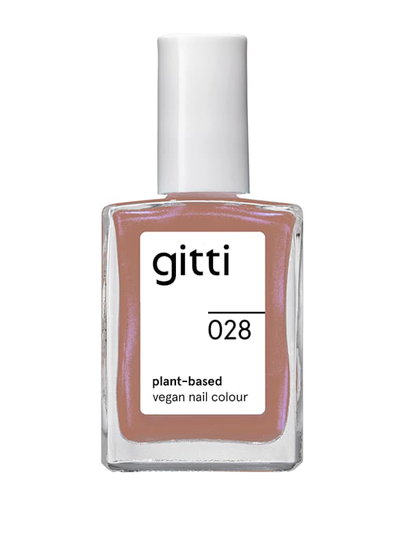 gitti PLANT-BASED VEGAN NAIL COLOUR NO. 028 - MOCHA CLOUD