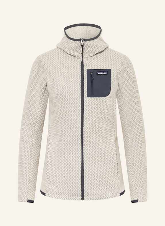 patagonia Fleecejacke R1 AIR HELLGRAU