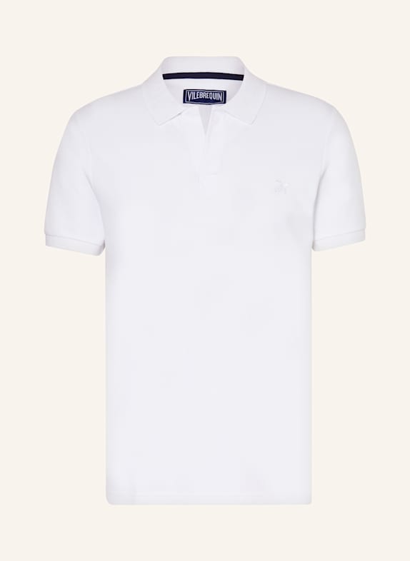 VILEBREQUIN Piqué-Poloshirt PALATIN WEISS