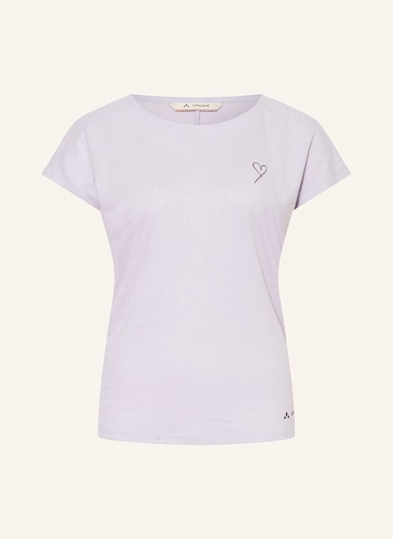VAUDE T-Shirt NEYLAND HELLLILA