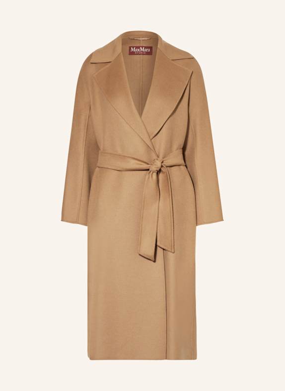 Max Mara STUDIO Wool coat CLES CAMEL
