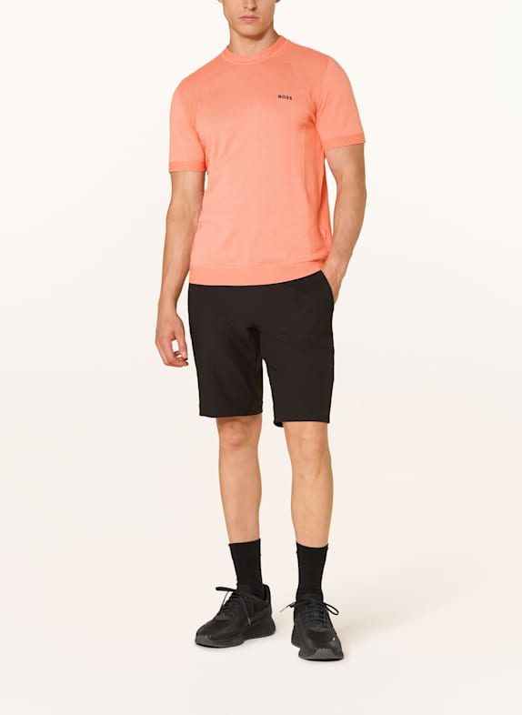 BOSS Knit shirt MOMENTUM_LITE SALMON