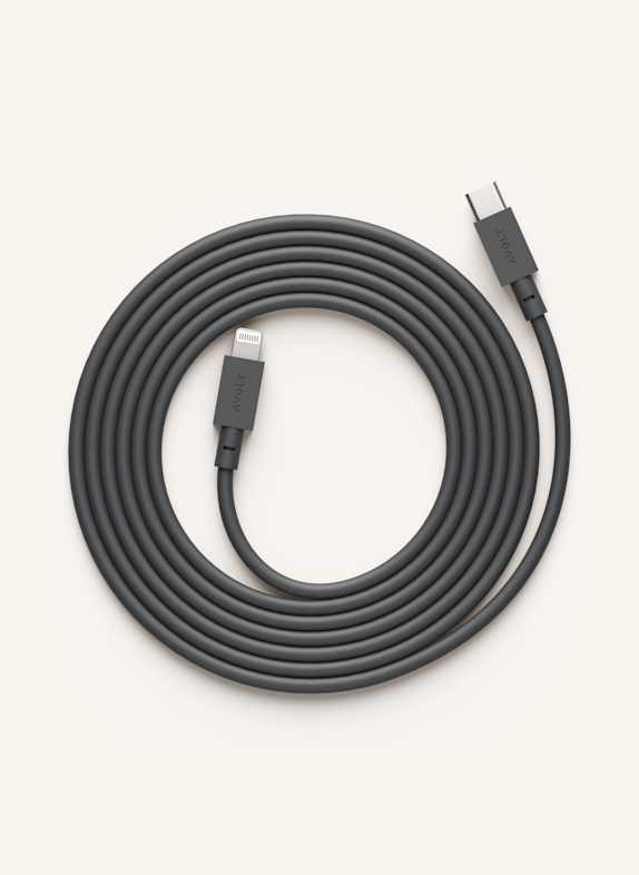 AVOLT Ladekabel USBC - LIGHTNING SCHWARZ