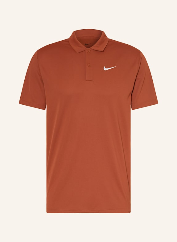 Nike Funktions-Poloshirt COURT DUNKELORANGE