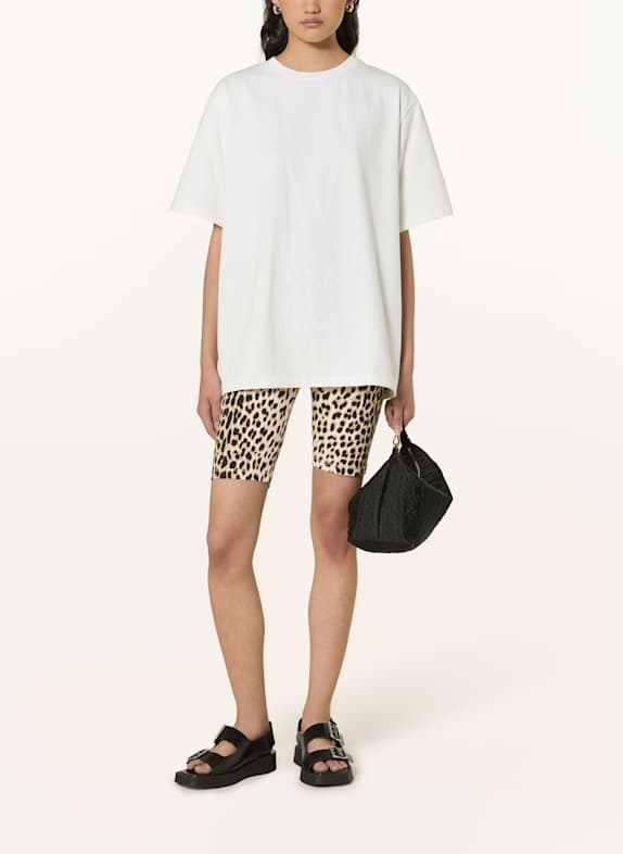 OH APRIL Radlerhose ROMY SCHWARZ / HELLBRAUN / CREME