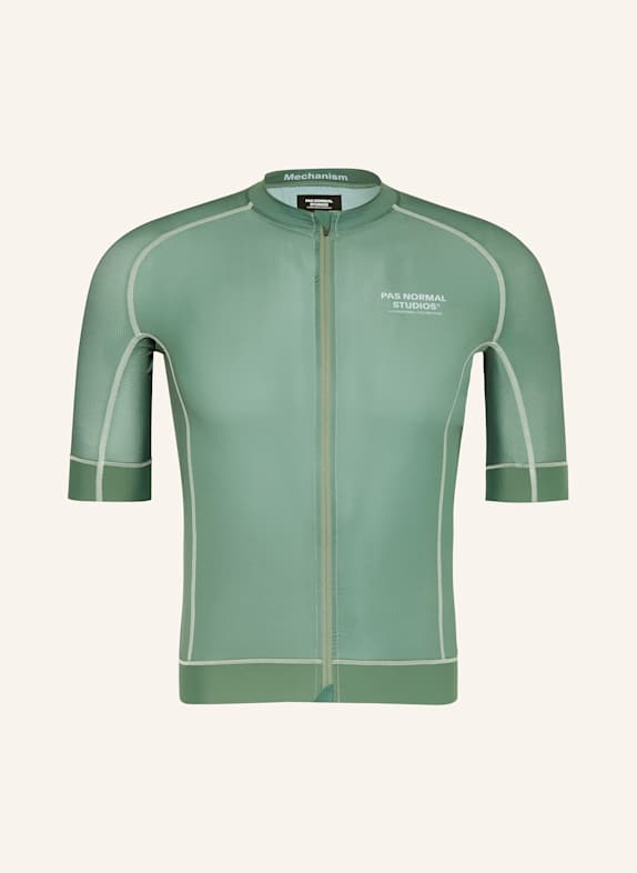 PAS NORMAL STUDIOS Koszulka rowerowa MECHANISM KHAKI