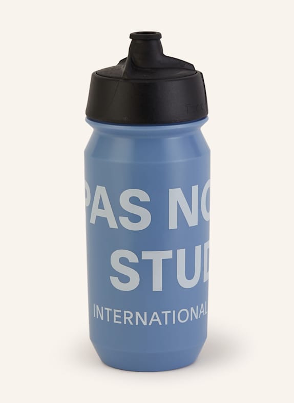 PAS NORMAL STUDIOS LOGO BIDON water bottle LIGHT BLUE/ WHITE/ BLACK