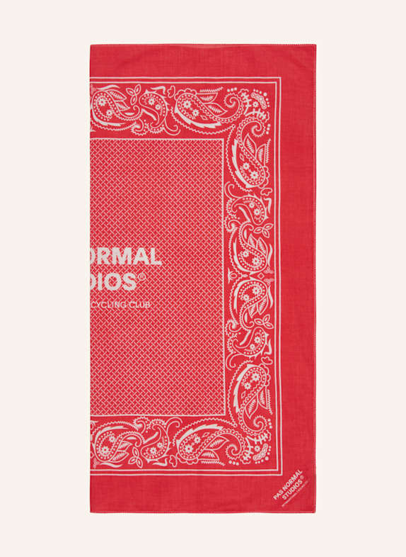 PAS NORMAL STUDIOS Tuch OFF-RACE ROT/ WEISS