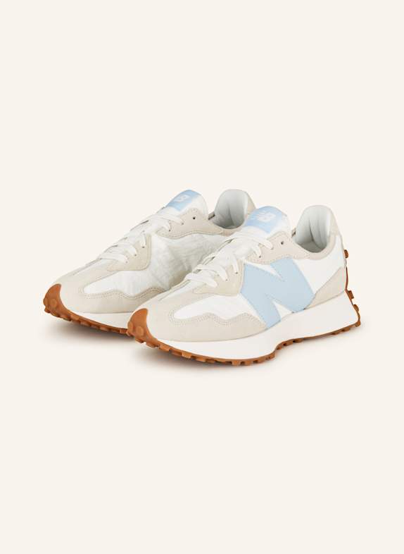 new balance Sneakersy 327 BIAŁY/ KREMOWY/ JASNONIEBIESKI