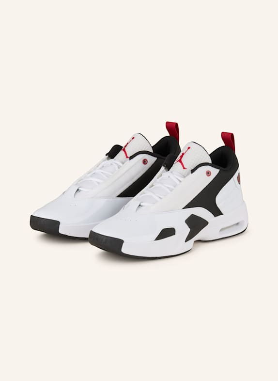 JORDAN Buty do koszykówki JORDAN MAX AURA 6 CZARNY/ BIAŁY