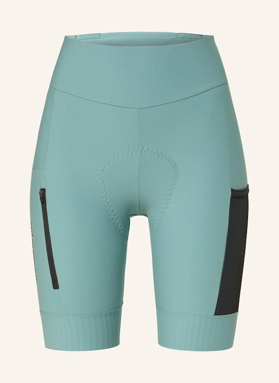 CAFÉ DU CYCLISTE Radhose ELSA mit gepolstertem Einsatz PETROL/ SCHWARZ