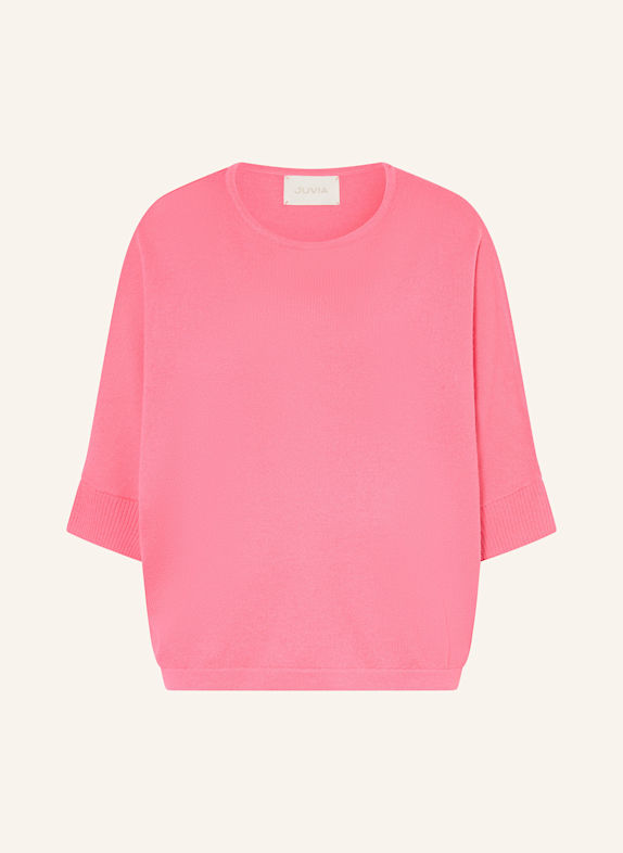 Juvia BLANCA sweater with 3/4 sleeves PINK
