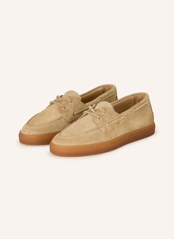 COPENHAGEN Boat shoes CPH160 BEIGE