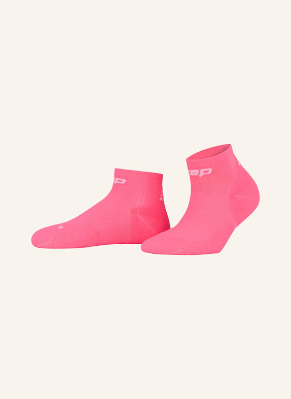 cep Laufsocken CORE RUN LOW CUT NEONPINK