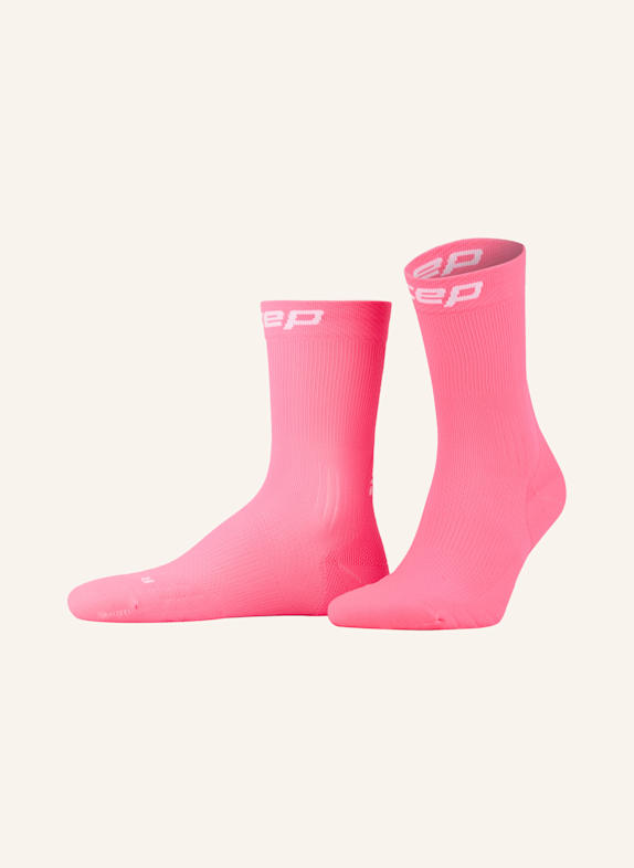 cep Laufsocken CORE RUN MID CUT 042 PINK