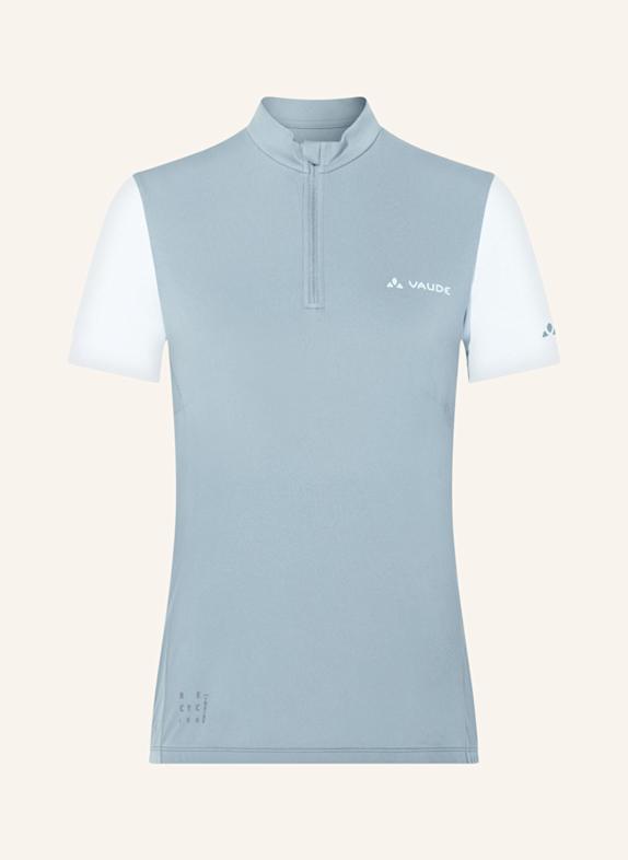 VAUDE Radtrikot MATERA HELLBLAU