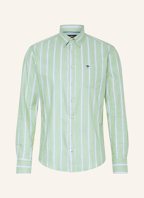 FYNCH-HATTON Hemd Regular Fit MINT/ BLAU