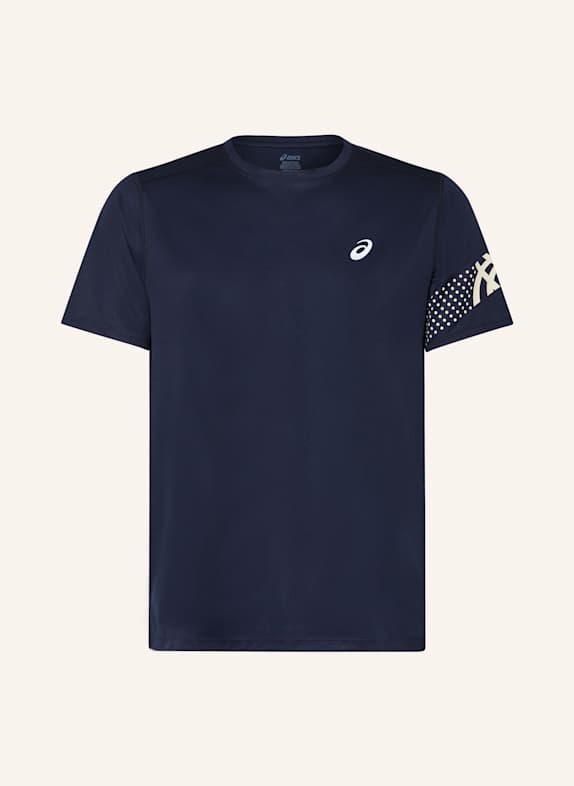 ASICS Koszulka do biegania ICON SS GRANATOWY