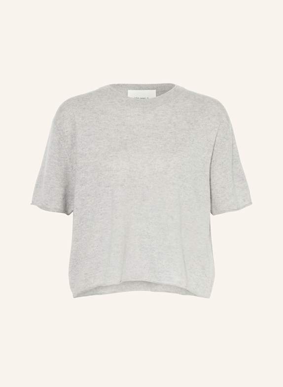 LISA YANG Strickshirt CILA aus Cashmere GRAU