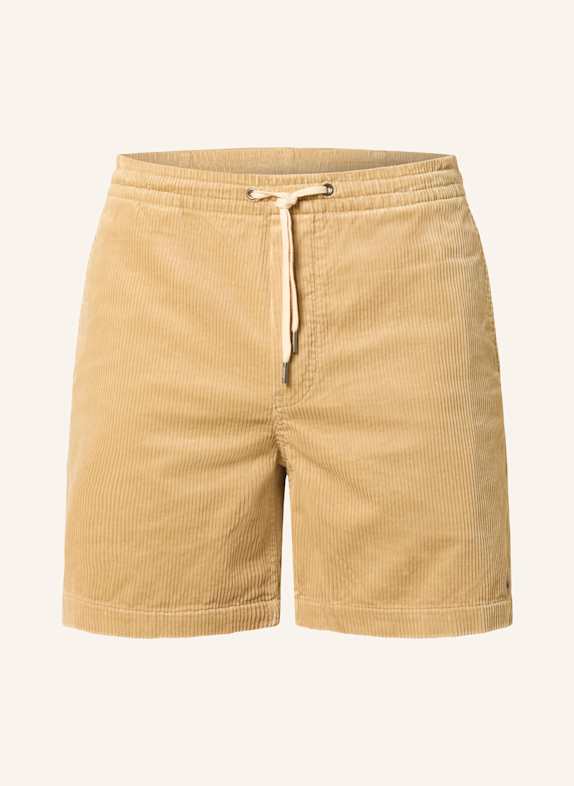 POLO RALPH LAUREN Corduroy shorts classic fit BEIGE