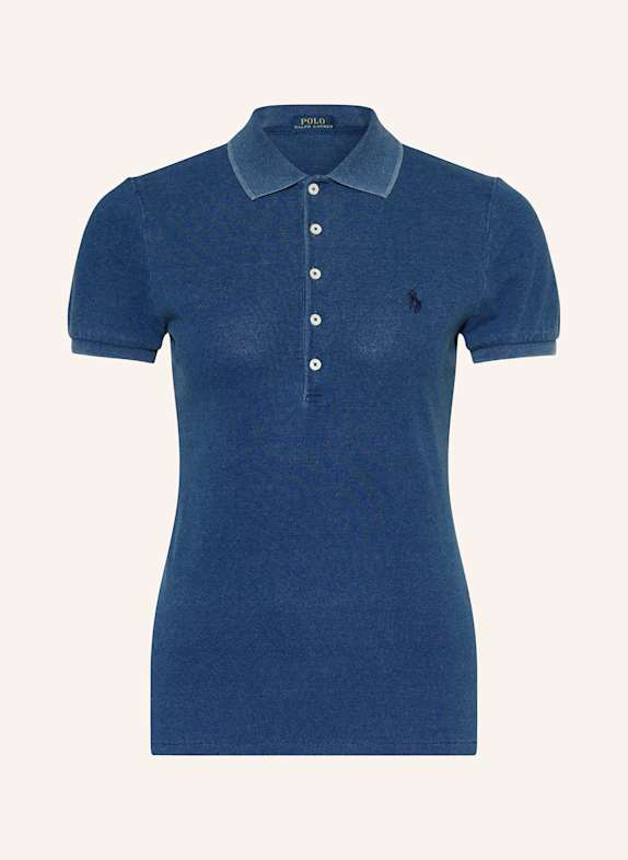 POLO RALPH LAUREN Piqué-Poloshirt DUNKELBLAU