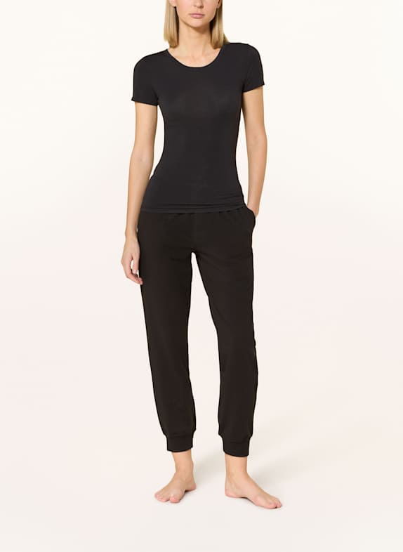 POLO RALPH LAUREN slaapshirt ZWART