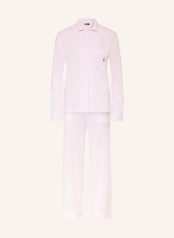 POLO RALPH LAUREN Schlafanzug HELLROSA