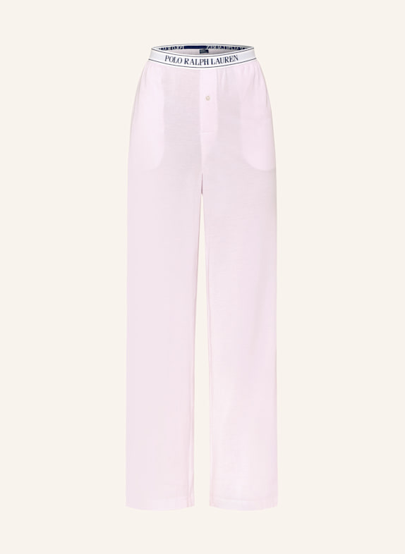 POLO RALPH LAUREN Schlafhose aus Piqué HELLROSA