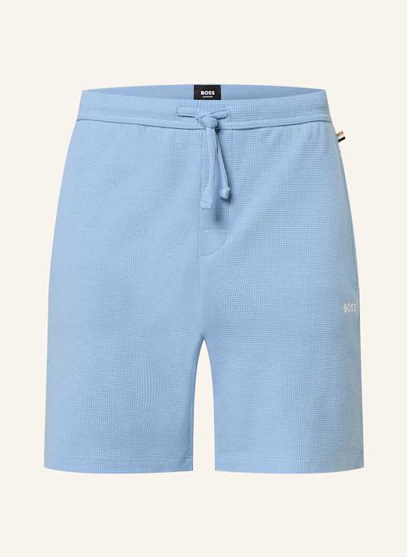 BOSS Schlafshorts HELLBLAU