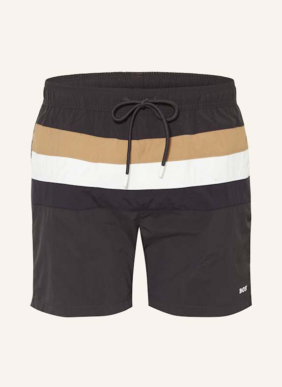 BOSS Badeshorts LOUIS DUNKELGRAU