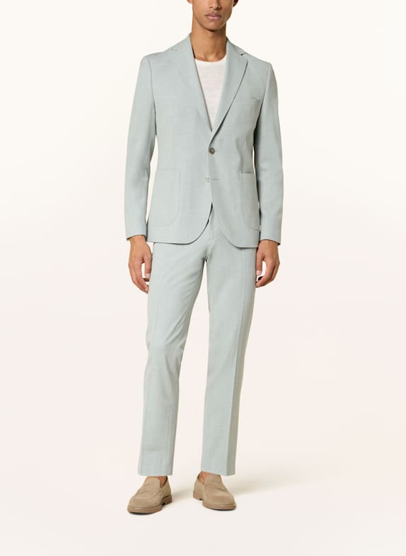 PAUL Marynarka garniturowa extra slim fit MIĘTOWY