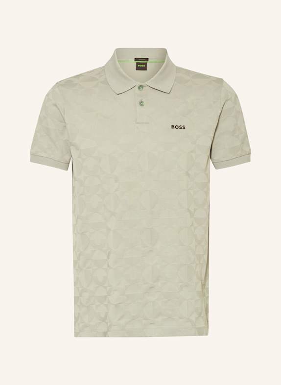 BOSS Jersey-Poloshirt PIRAX Relaxed Fit HELLGRÜN