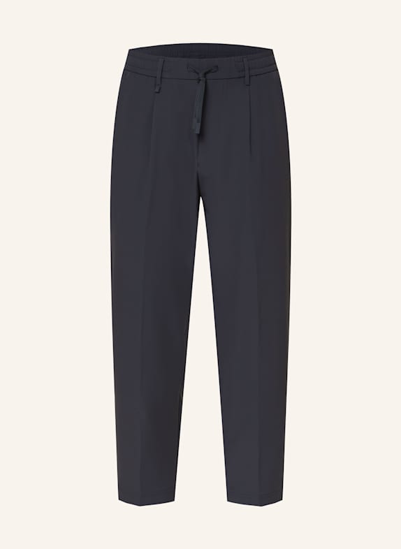 BOSS Chino T_CONVERT-PLEAT Tapered Fit DUNKELBLAU
