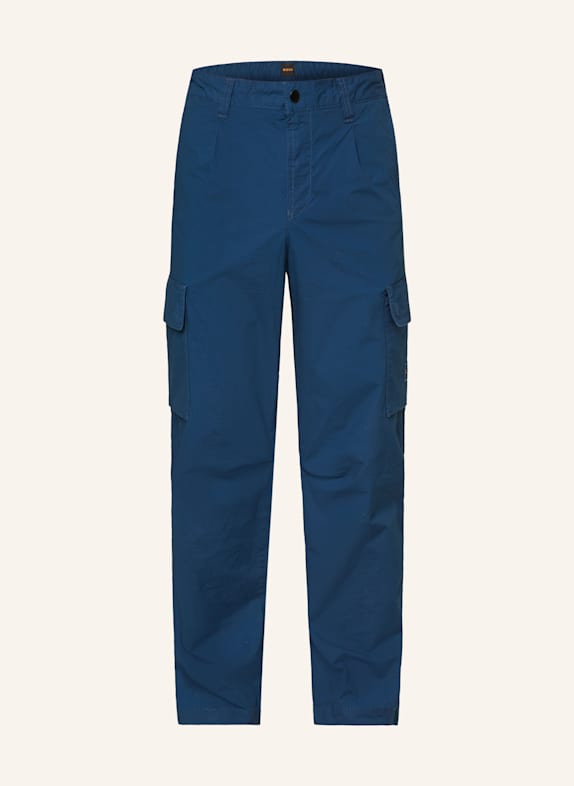 BOSS Cargo pants SISLA-9-CARGO Tapered fit DARK BLUE