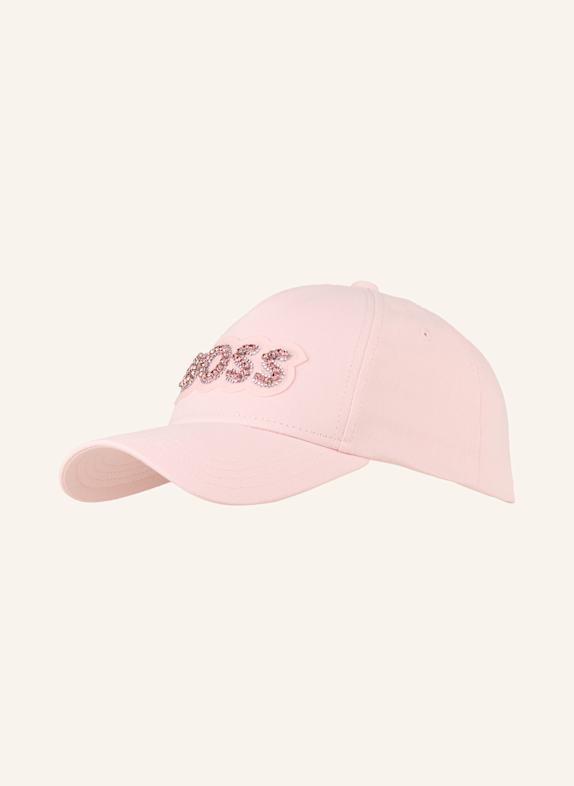 BOSS Cap LILYAN mit Schmucksteinen ROSA