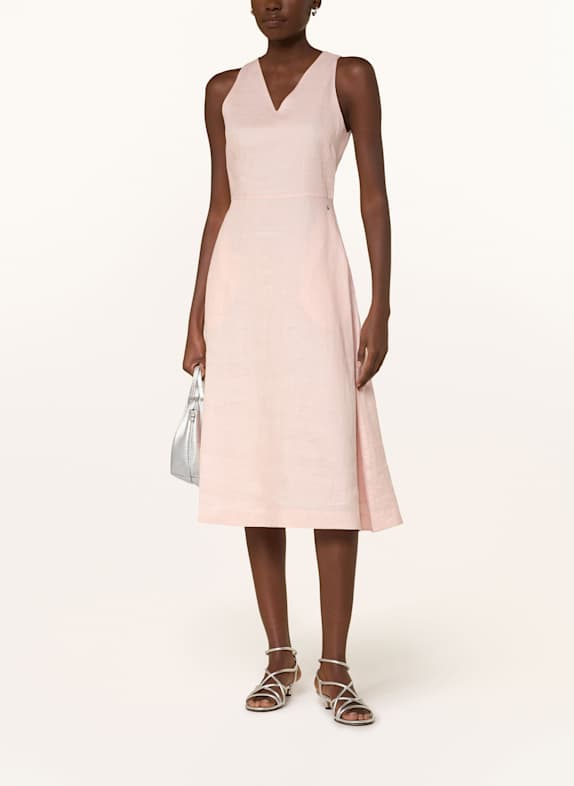 BOSS Leinenkleid DASICO HELLROSA