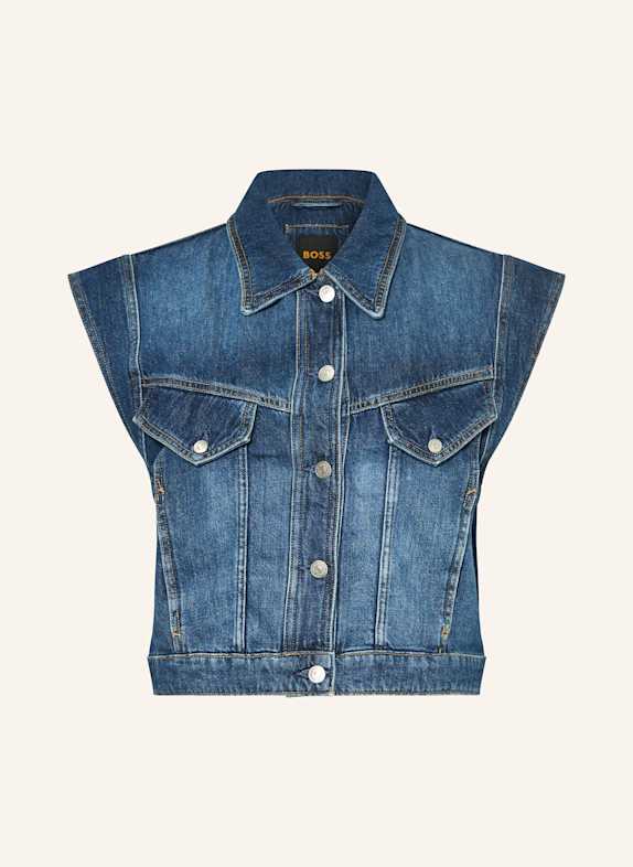 BOSS Jeansweste DUNKELBLAU