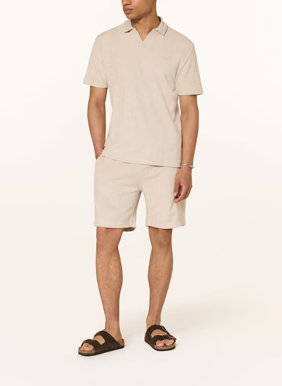 BOSS Frotteeshorts SE_DOUBLETOWEL HELLBRAUN