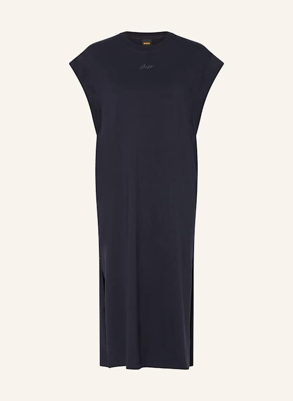 BOSS Jerseykleid EDRESS DUNKELBLAU