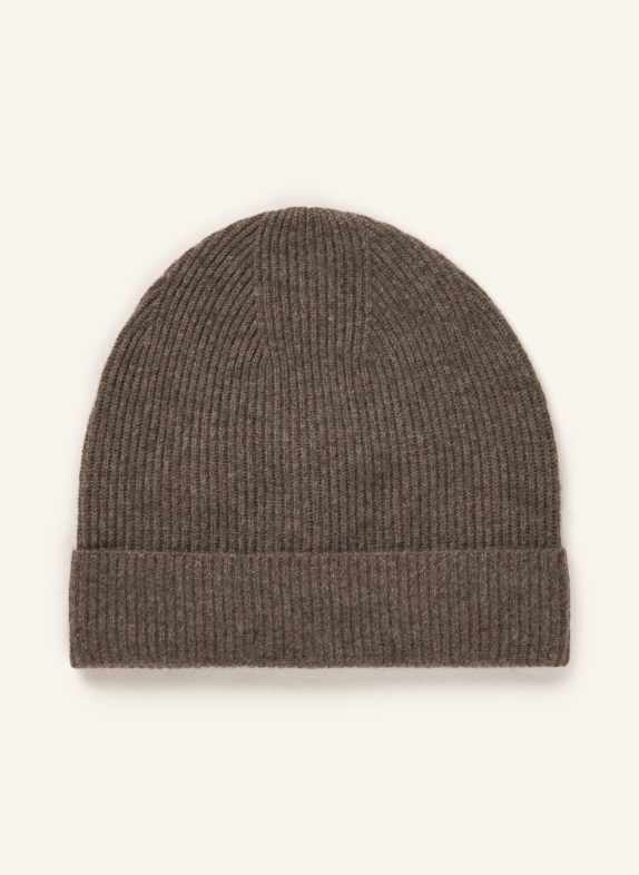 MRS & HUGS Cashmere-Mütze BRAUN
