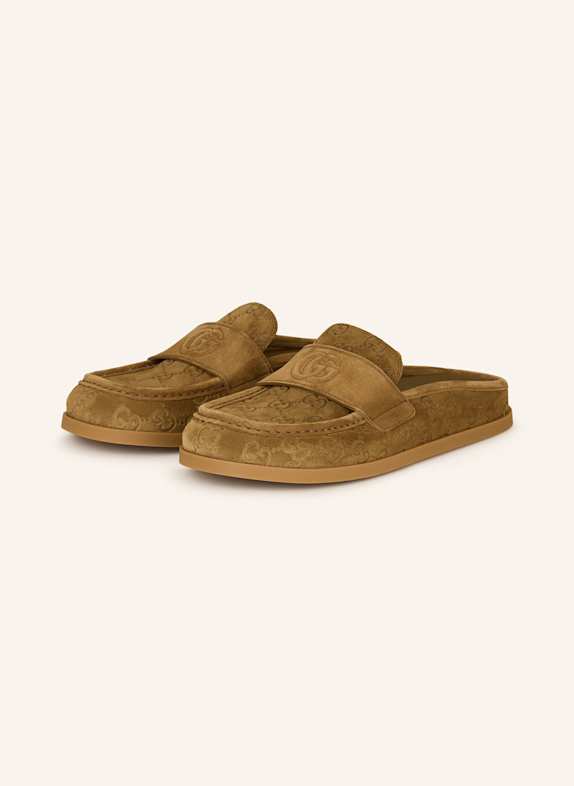 GUCCI Pantoletten 2080 CUOIO DAFNE/CUO.DAFN