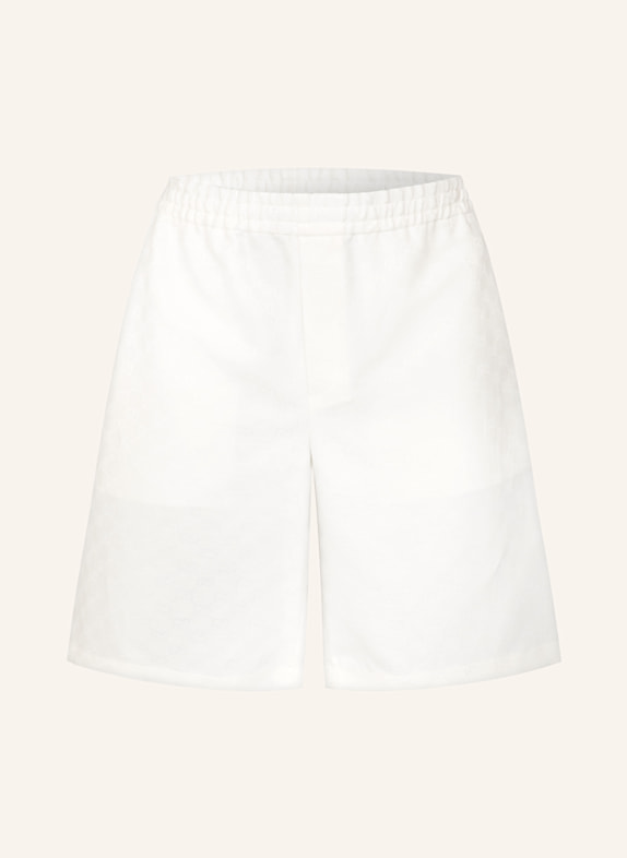 GUCCI Shorts mit Leinen WEISS