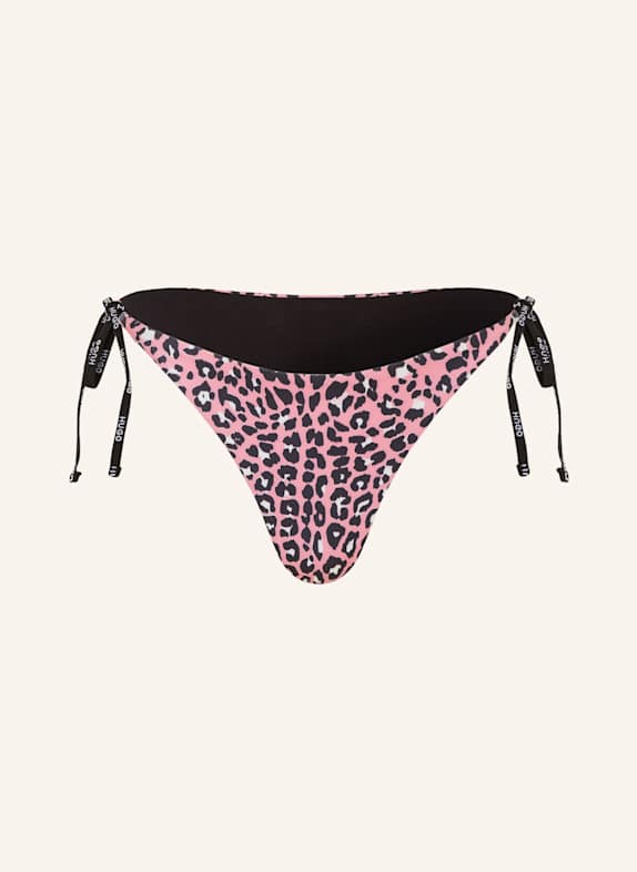 HUGO Triangel-Bikini-Hose PURE ROSA/ SCHWARZ/ WEISS