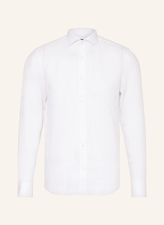STRELLSON Leinenhemd CEASAR Regular Fit WEISS